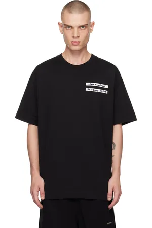 Givenchy Black Grosgrain Patch T-shirt
