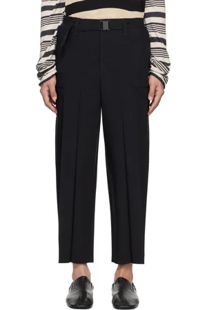 Issey Miyake Black Edge Trousers