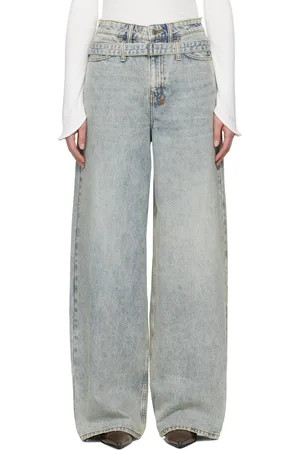 KSUBI Blue Baggy Jeans