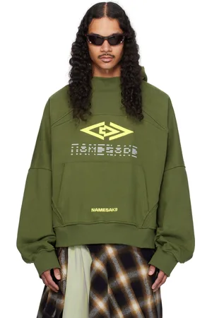 NAMESAKE Green Chester Pullover Hoodie