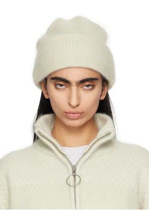 Holzweiler Green Tine Faded Knit Beanie