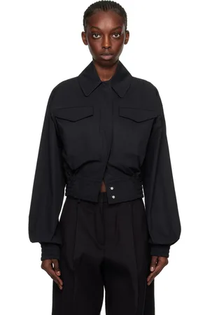 Sportmax Black Gala Bomber Jacket