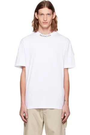 Moncler White Patch T-Shirt