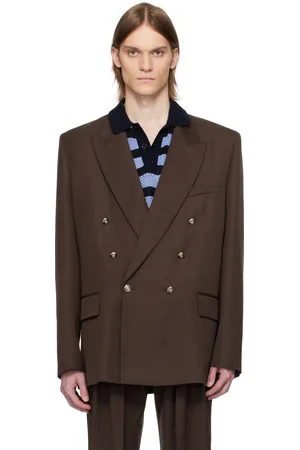 Casablanca Wool Double Breasted Blazer