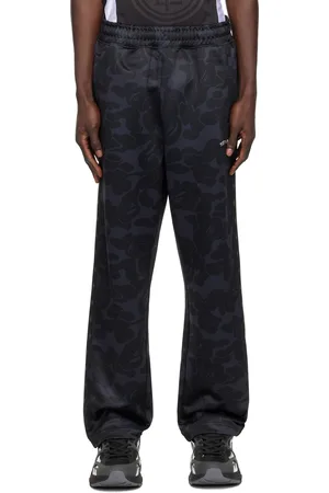 BAPE Tonal Solid Camo Track Pants