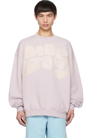 Acne Studios Purple Embroidered Sweatshirt