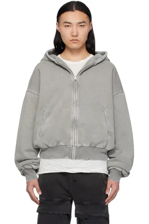 Entire Studios Gray Thermal Hoodie