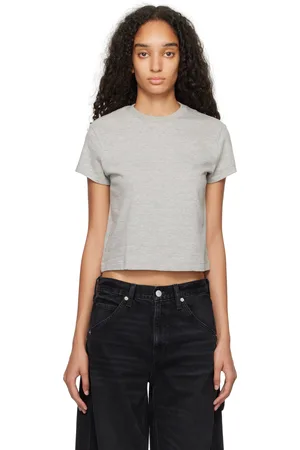 RE/DONE Gray Hanes Edition 1950s Boxy T-shirt