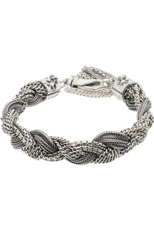 EMANUELE BICOCCHI Large Mixed Braided Bracelet