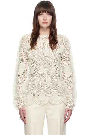 GABRIELA HEARST Off-White Capps Sweater