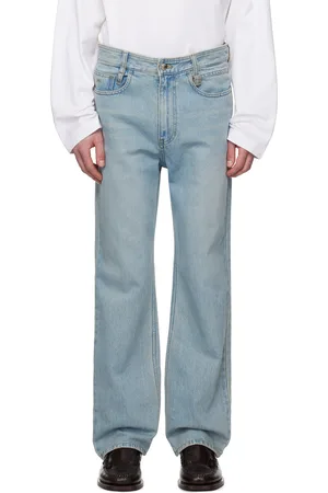 WOOYOUNGMI Blue New Straight Jeans