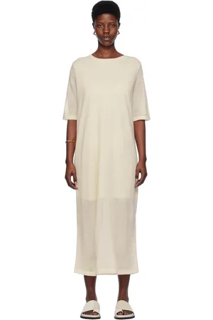 Lauren Manoogian Off-White Layer Maxi Dress