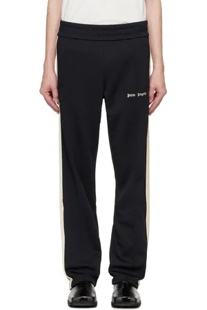 Palm Angels Black Classic Logo Track Pants