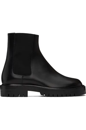 Maison Margiela Black Tabi Chelsea Boots