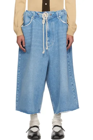 Camiel Fortgens Blue Big Denim Shorts