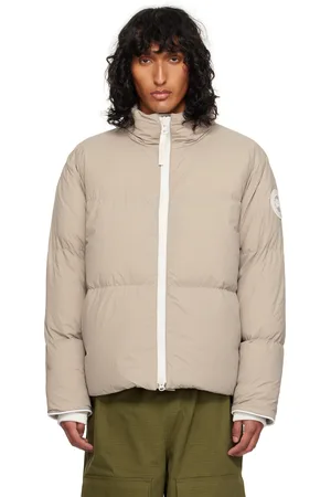 Canada Goose Beige Lawrence Puffer Down Jacket