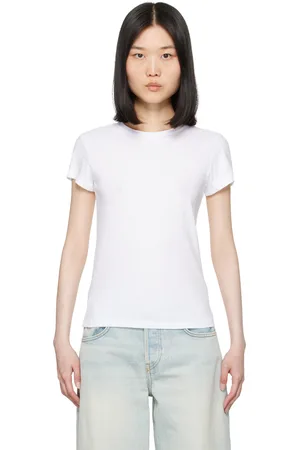 RE/DONE White Hanes Edition 1960s Slim T-Shirt