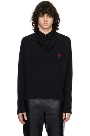 Ami Black Ami de Cœur Polo