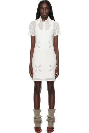 J.KIM White Tenderness Midi Dress Set