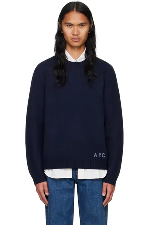 A.P.C. Navy Edward Sweater