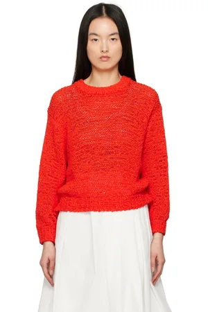 Staud Orange Cala Sweater