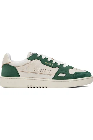 Axel Arigato Off-White & Green Dice Lo Sneakers