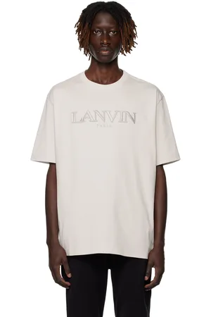 Lanvin Gray Classic Curb T-Shirt