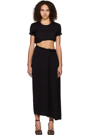CHRISTOPHER ESBER Roll Sleeve Tee Maxi Dress