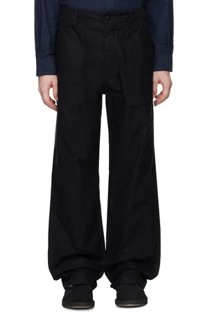 ENGINEERED GARMENTS Black Fatigue Trousers