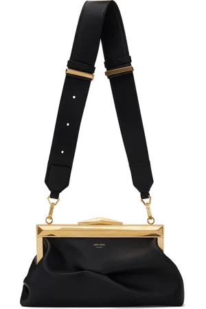 Jimmy Choo Black Diamond Frame Clutch