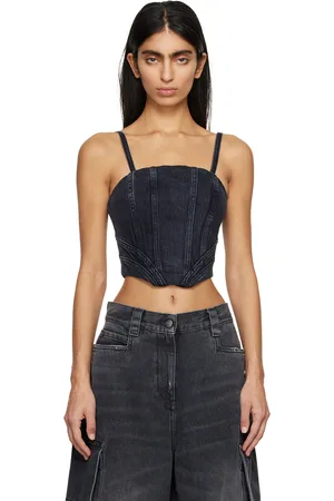 AMIRI Black Faded Tank Top