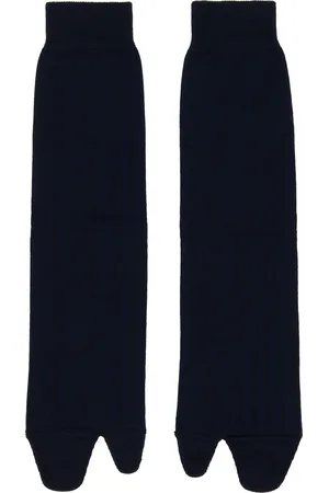 Maison Margiela Navy Tabi Socks
