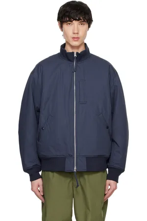 NANAMÍCA Navy Insulation Varsity Bomber Jacket