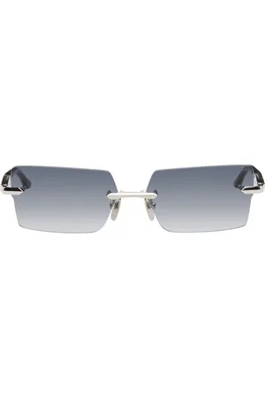 DITA EYEWEAR Silver & Black Eymori Sunglasses