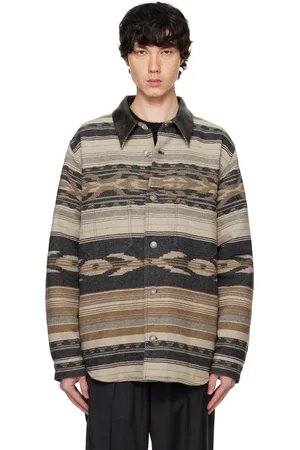 Isabel Marant Beige & Gray Dalton Jacket