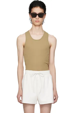 Nanushka Khaki Levon Tank Top