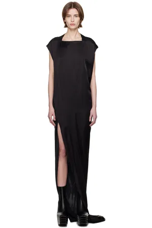 Rick Owens Black Hollywood Edfu Maxi Dress