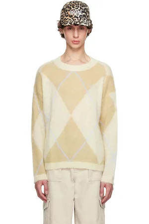 Ganni Beige O-Neck Sweater