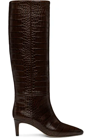 PARIS TEXAS Brown Stiletto 60 Tall Boots