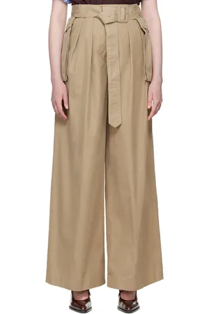 DRIES VAN NOTEN Beige Pocket Belt