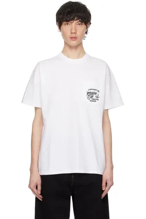 Carhartt White Fragments Pocket T-shirt
