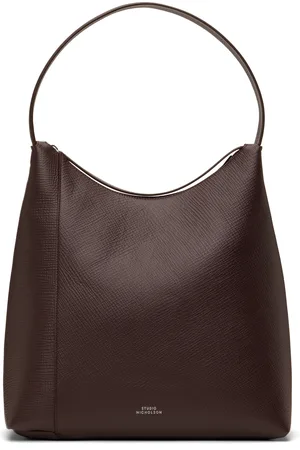 STUDIO NICHOLSON Brown Type 1 Leather Tote