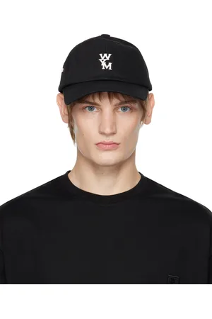 WOOYOUNGMI Black Logo Ball Cap