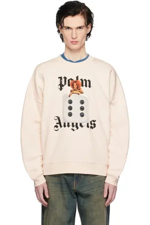 Palm Angels Pink Holly Pin Up Sweatshirt