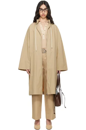 Totême Beige Windbreaker Coat