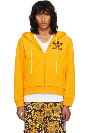 WALES BONNER Orange adidas Originals Edition Track Hoodie