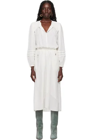 Isabel Marant Off-White Lydia Midi Dress