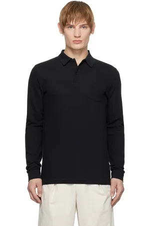 Sunspel Long Sleeve Riviera Polo