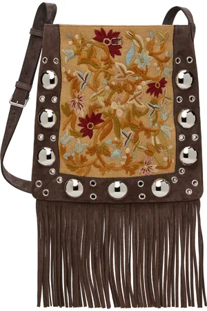 VALENTINO GARAVANI Brown & Tan Nellcôte Shoulder Bag