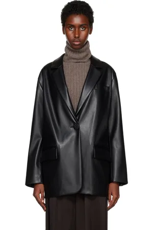 Stand Studio Black Jumbo Blazer